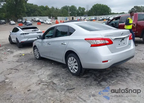 2014 Nissan Sentra Sv from USA, damaged, VIN 3N1AB7AP8EY218805